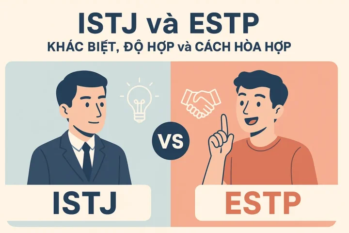 ISTJ và ESTP: Khác Biệt, Độ Hợp và Cách Hòa Hợp