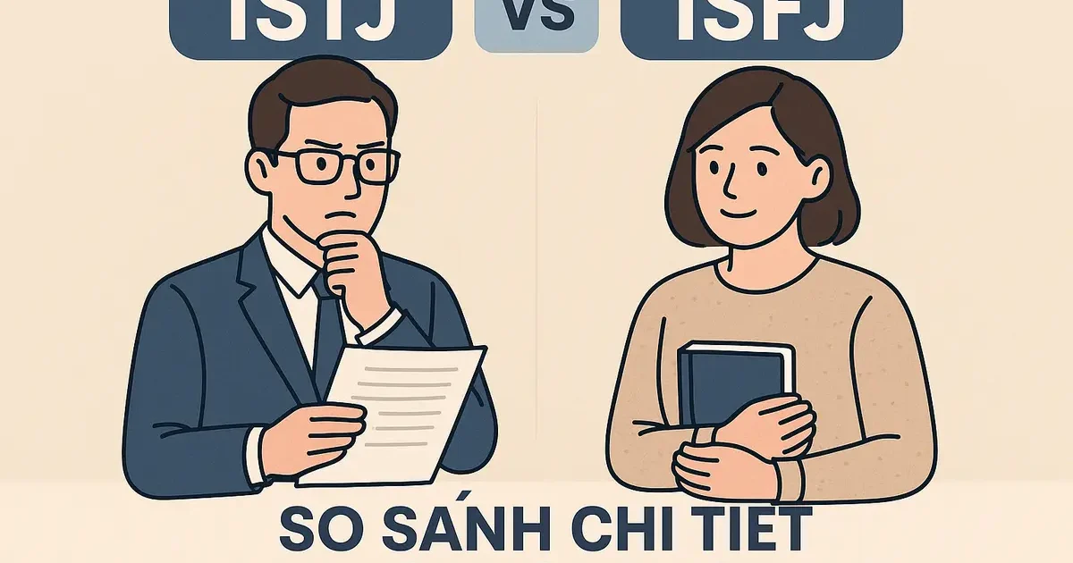 ISTJ và ISFJ: So Sánh Chi Tiết 2 Nhóm Tính Cách