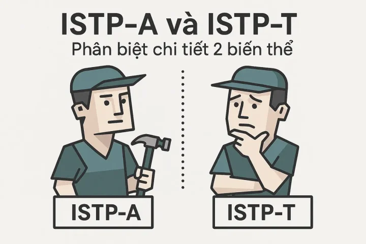 ISTP-A và ISTP-T: Phân biệt chi tiết 2 biến thể
