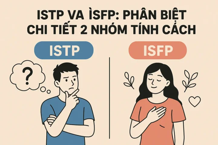 ISTP và ISFP: Phân Biệt Chi Tiết 2 Nhóm Tính Cách