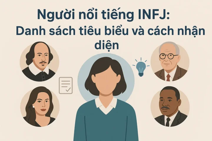 Người nổi tiếng infj: Danh sách tiêu biểu và cách nhận diện
