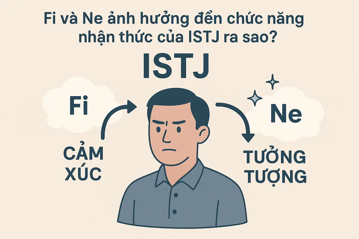 Fi và Ne ảnh hưởng đến chức năng nhận thức của ISTJ ra sao?