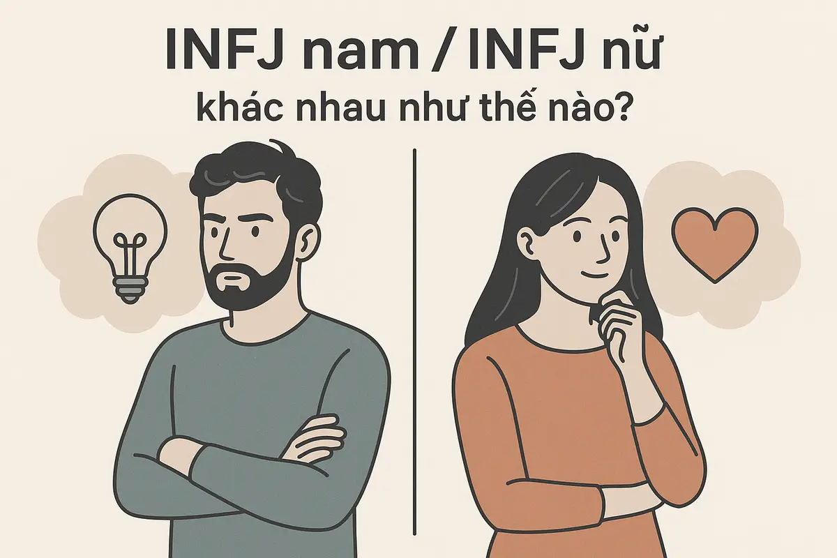 INFJ nam / INFJ nữ khác nhau như thế nào?