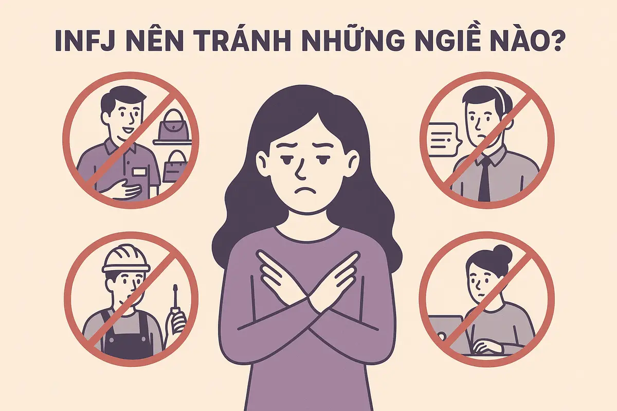 INFJ nên tránh những nghề nào?