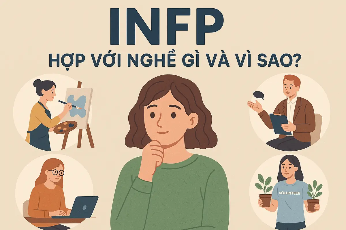 INFP hợp với nghề gì và vì sao?