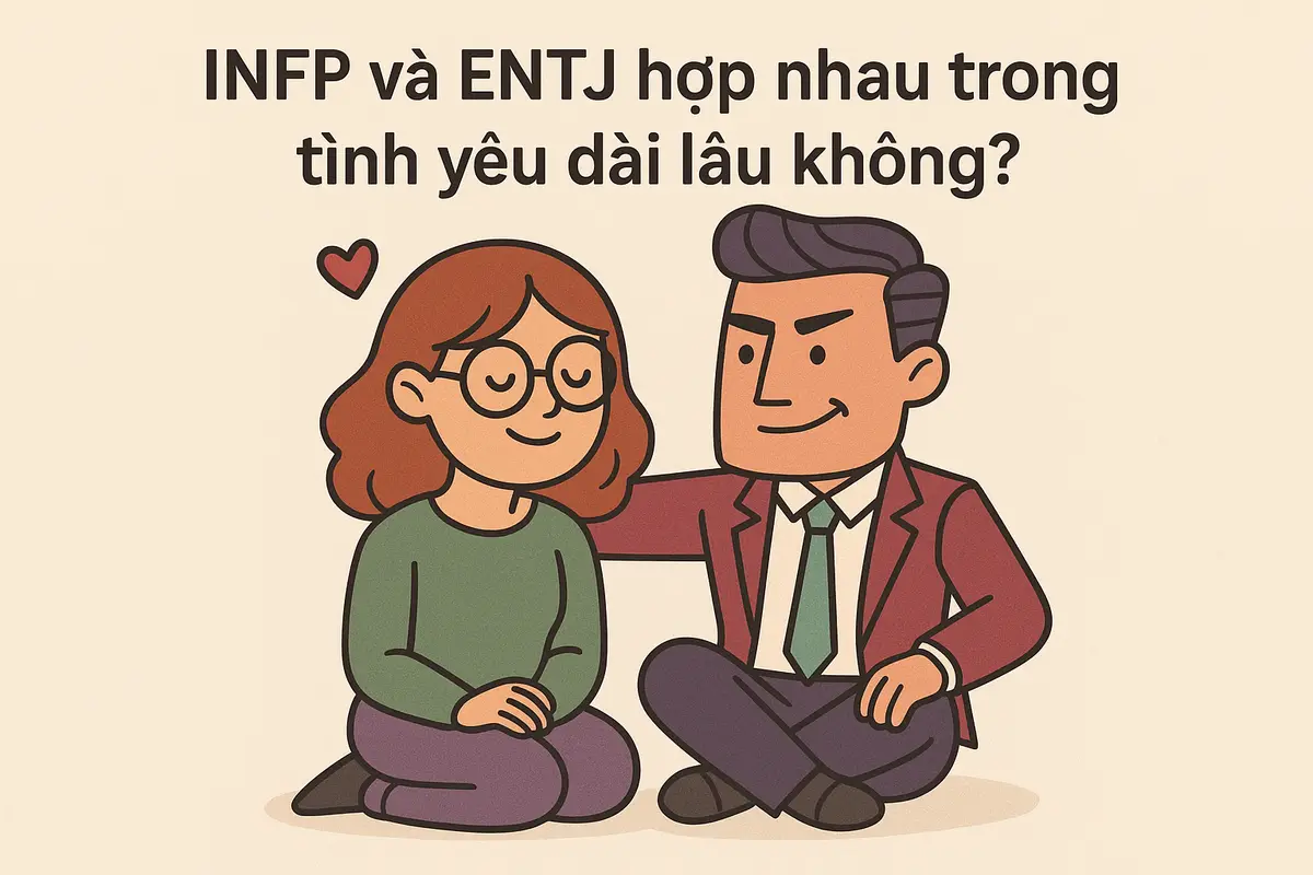 INFP và ENTJ hợp nhau trong tình yêu dài lâu không?