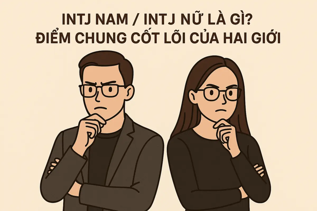 INTJ nam / INTJ nữ là gì? Điểm chung cốt lõi của hai giới