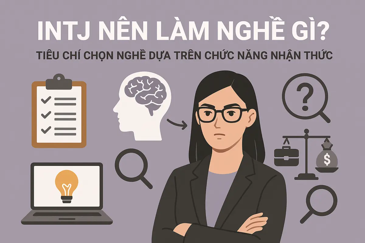 intj nên làm nghề gì? Tiêu chí chọn nghề dựa trên chức năng nhận thức