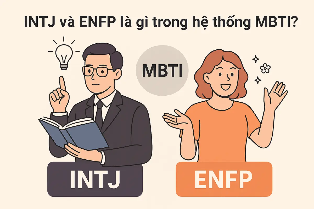 INTJ và ENFP là gì trong hệ thống MBTI?