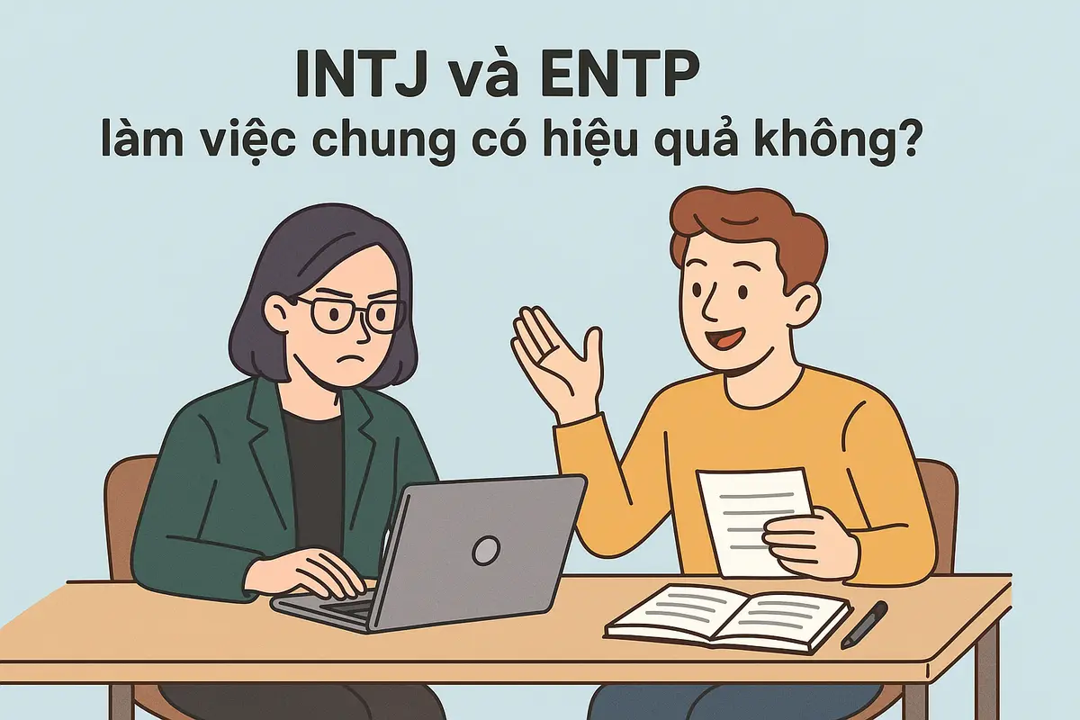INTJ và ENTP làm việc chung có hiệu quả không?