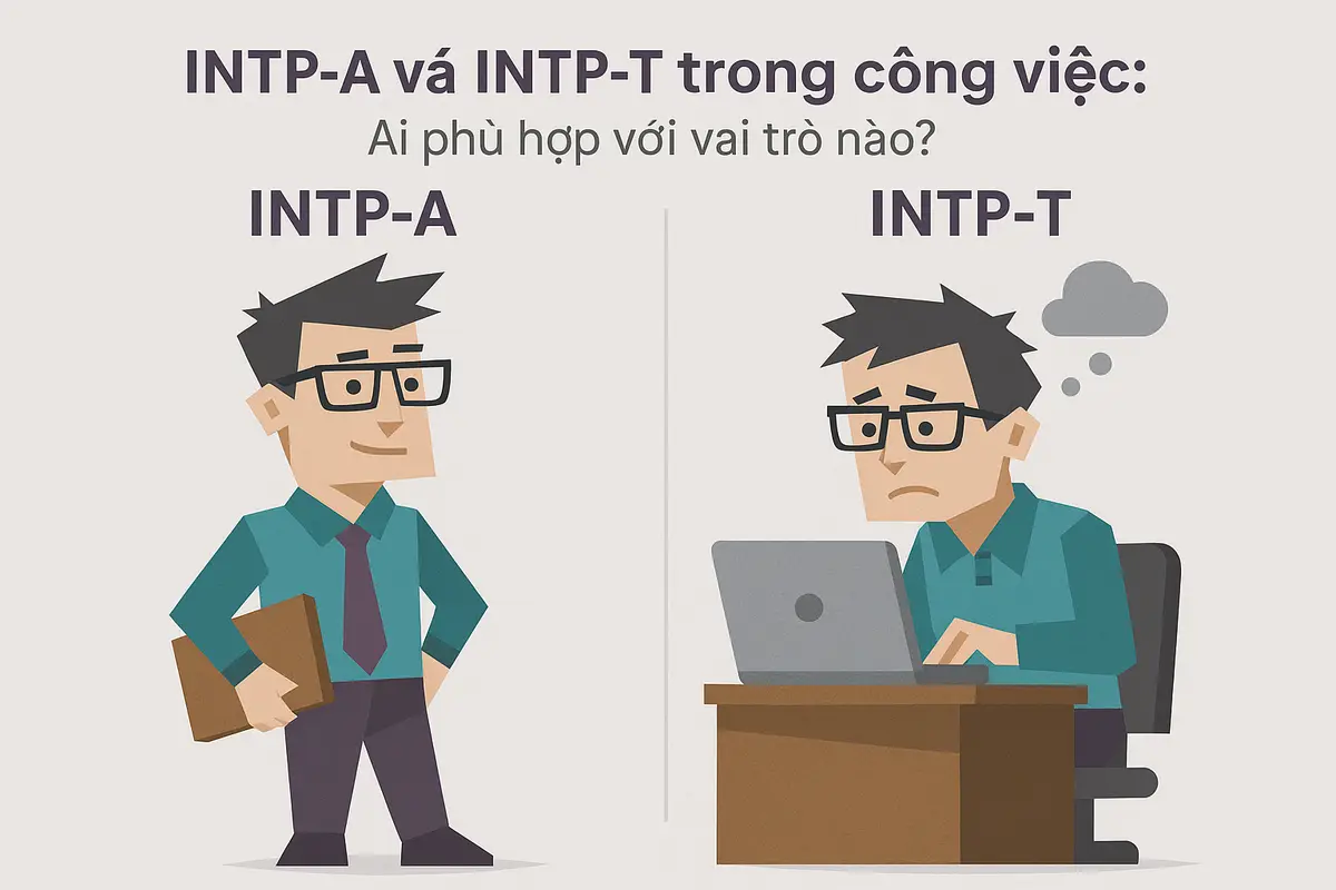 INTP-A và INTP-T trong công việc: Ai phù hợp với vai trò nào?
