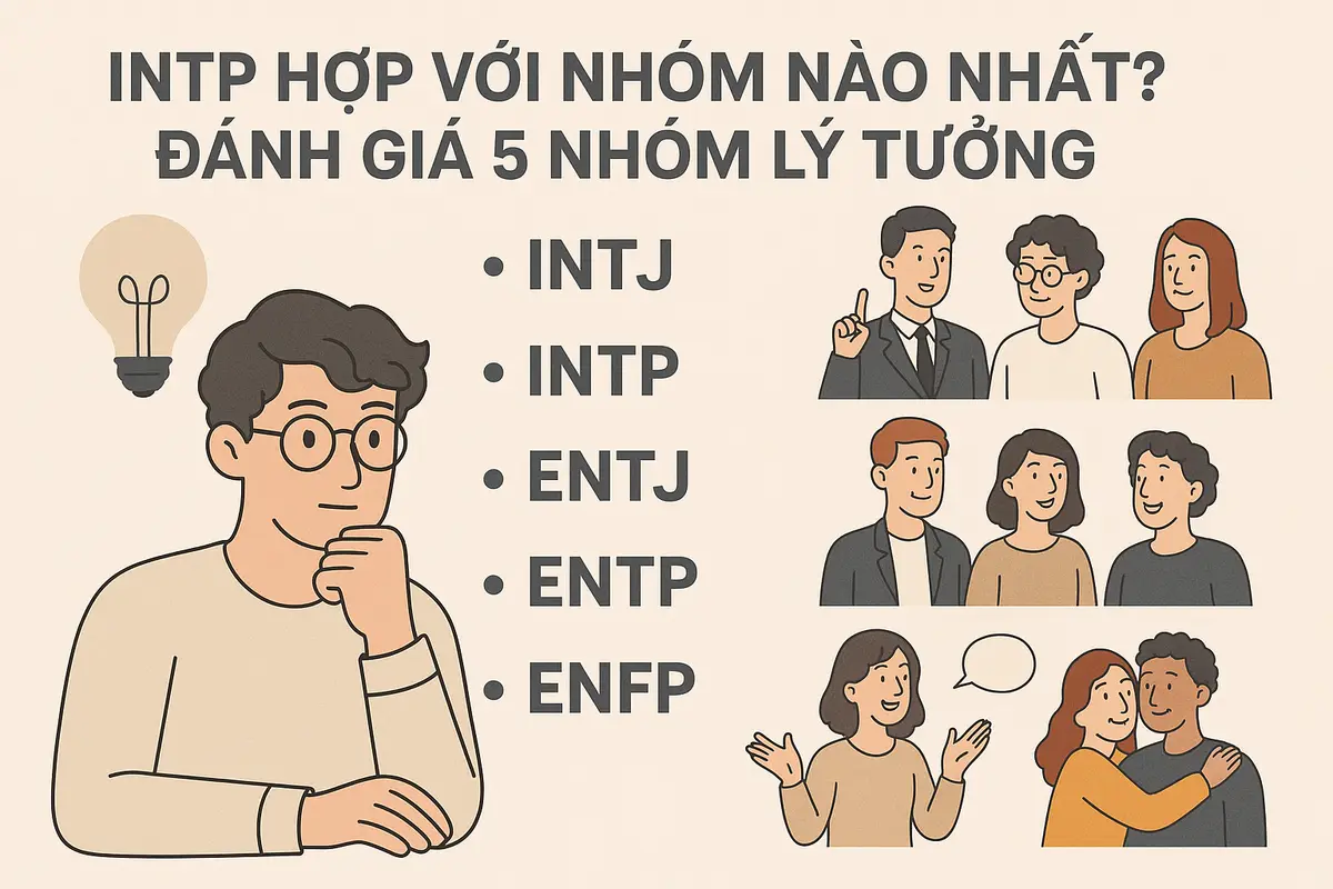 intp hợp với nhóm nào nhất? Đánh giá 5 nhóm lý tưởng