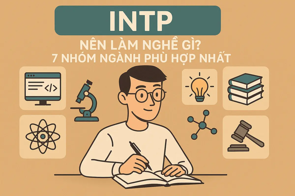 INTP nên làm nghề gì? 7 nhóm ngành phù hợp nhất