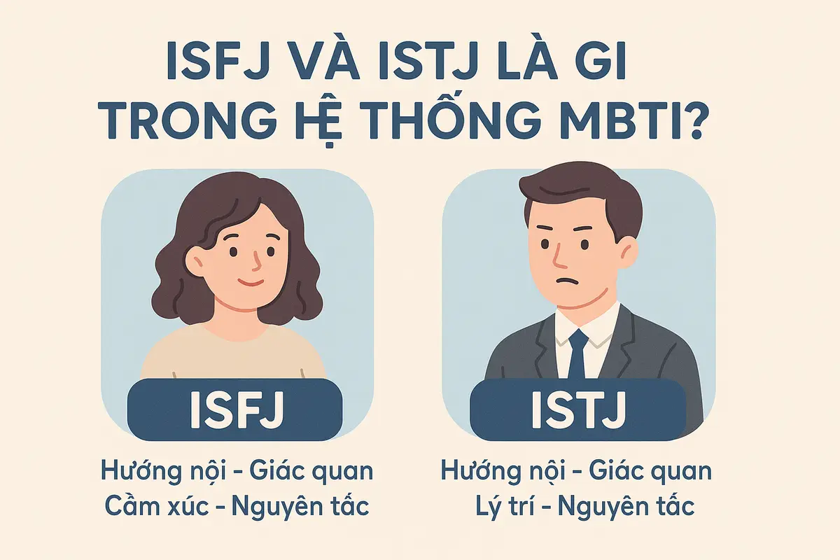 ISFJ và ISTJ là gì trong hệ thống MBTI?