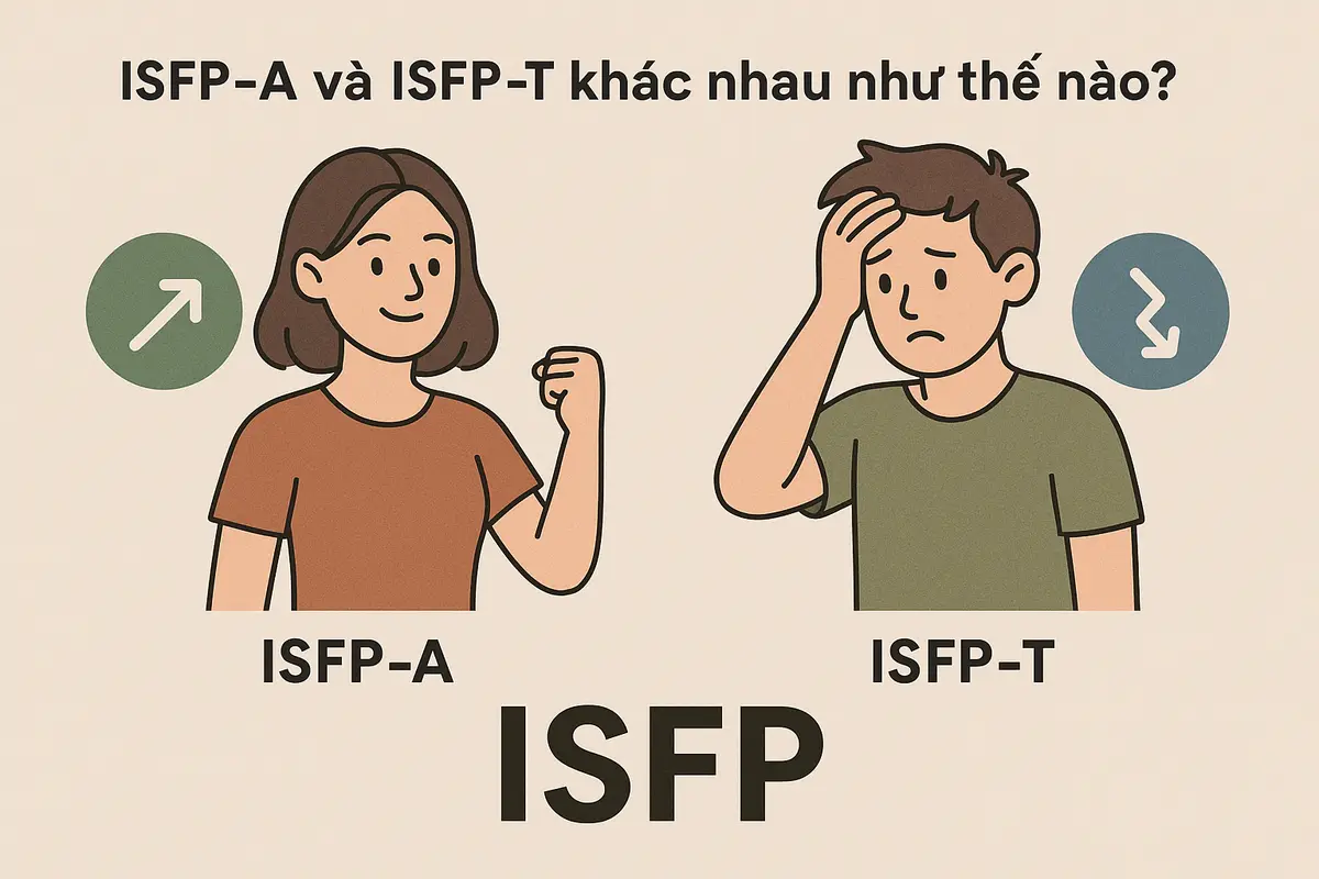 ISFP-A và ISFP-T khác nhau như thế nào?