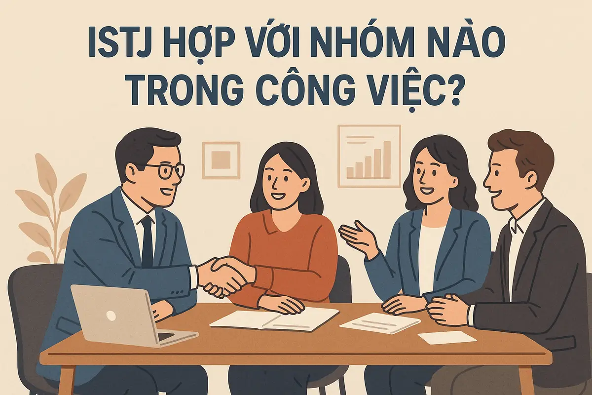 ISTJ hợp với nhóm nào trong công việc?
