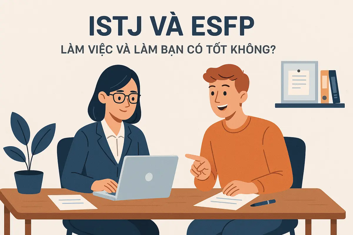 ISTJ và ESFP làm việc và làm bạn có tốt không?