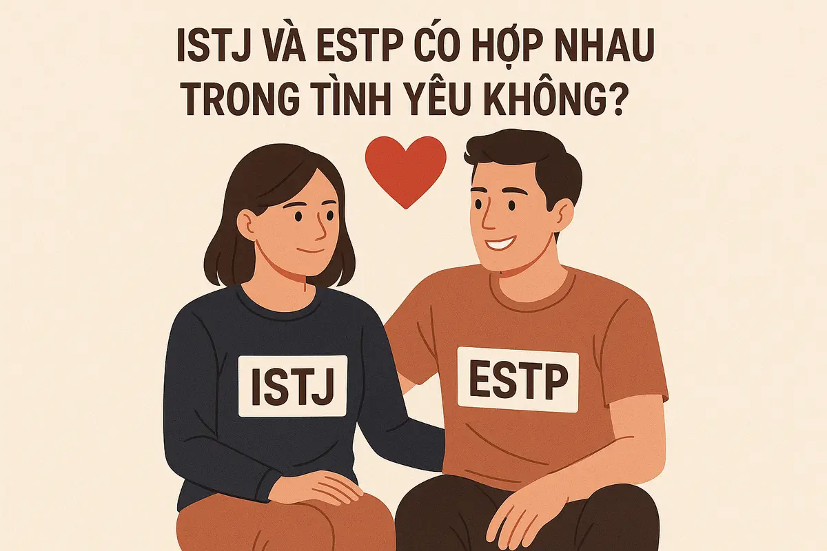 ISTJ và ESTP có hợp nhau trong tình yêu không?