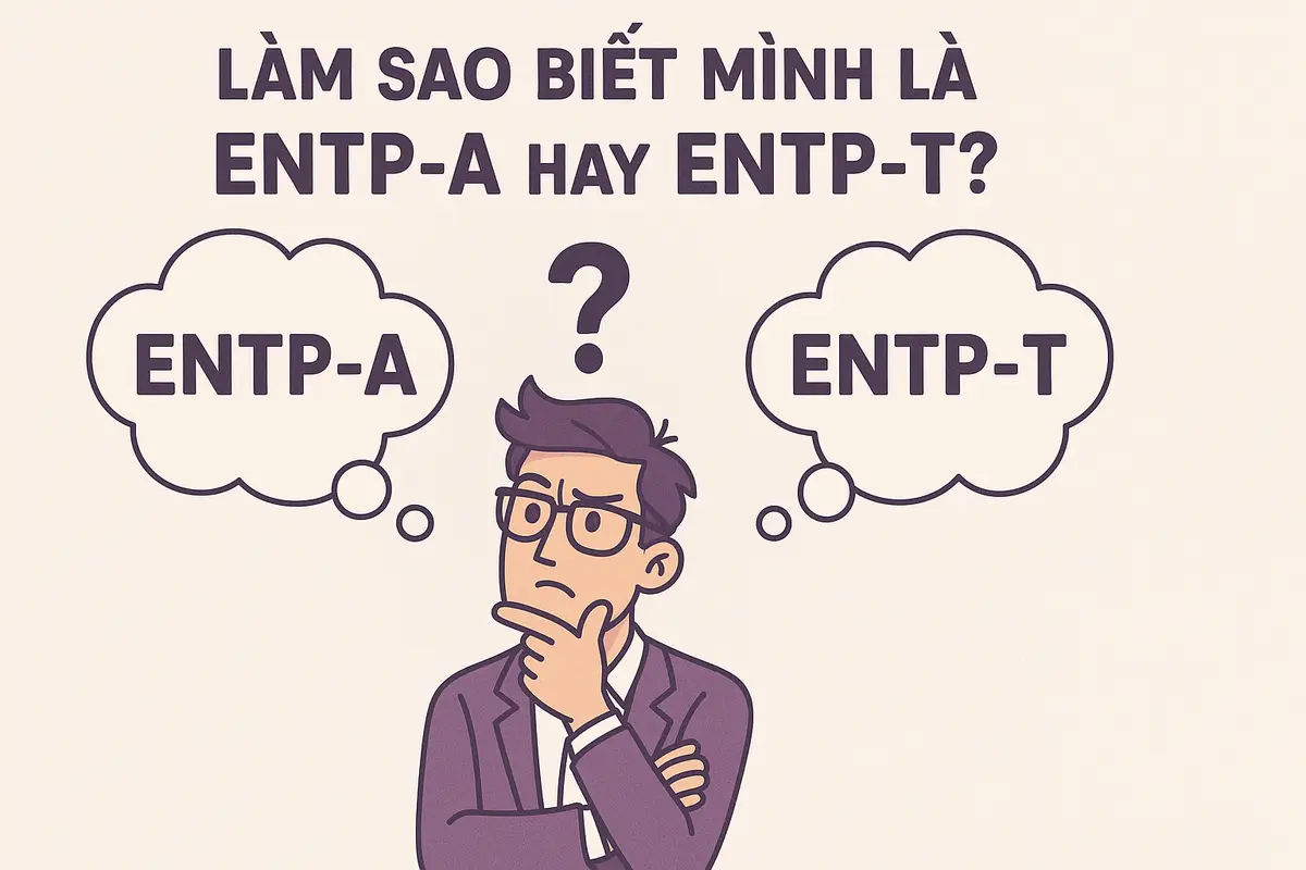 Làm sao biết mình là ENTP-A hay ENTP-T?