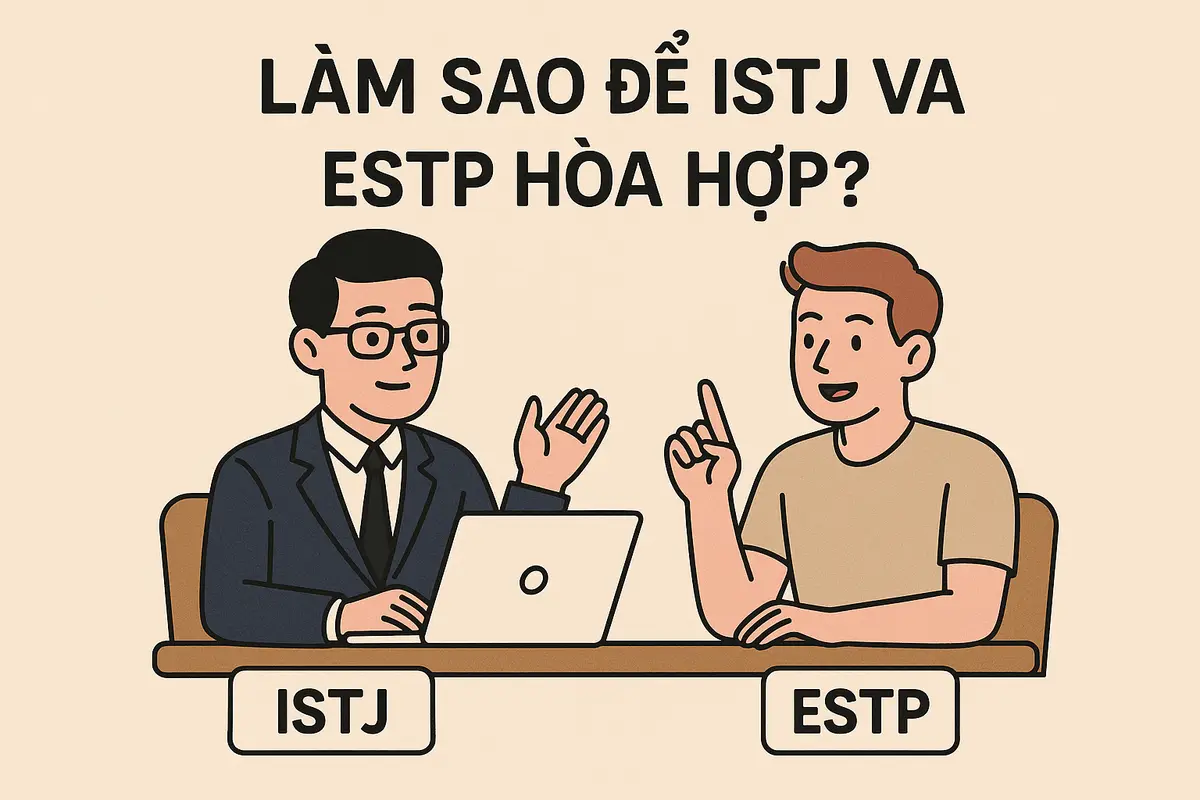 Làm sao để ISTJ và ESTP hòa hợp?