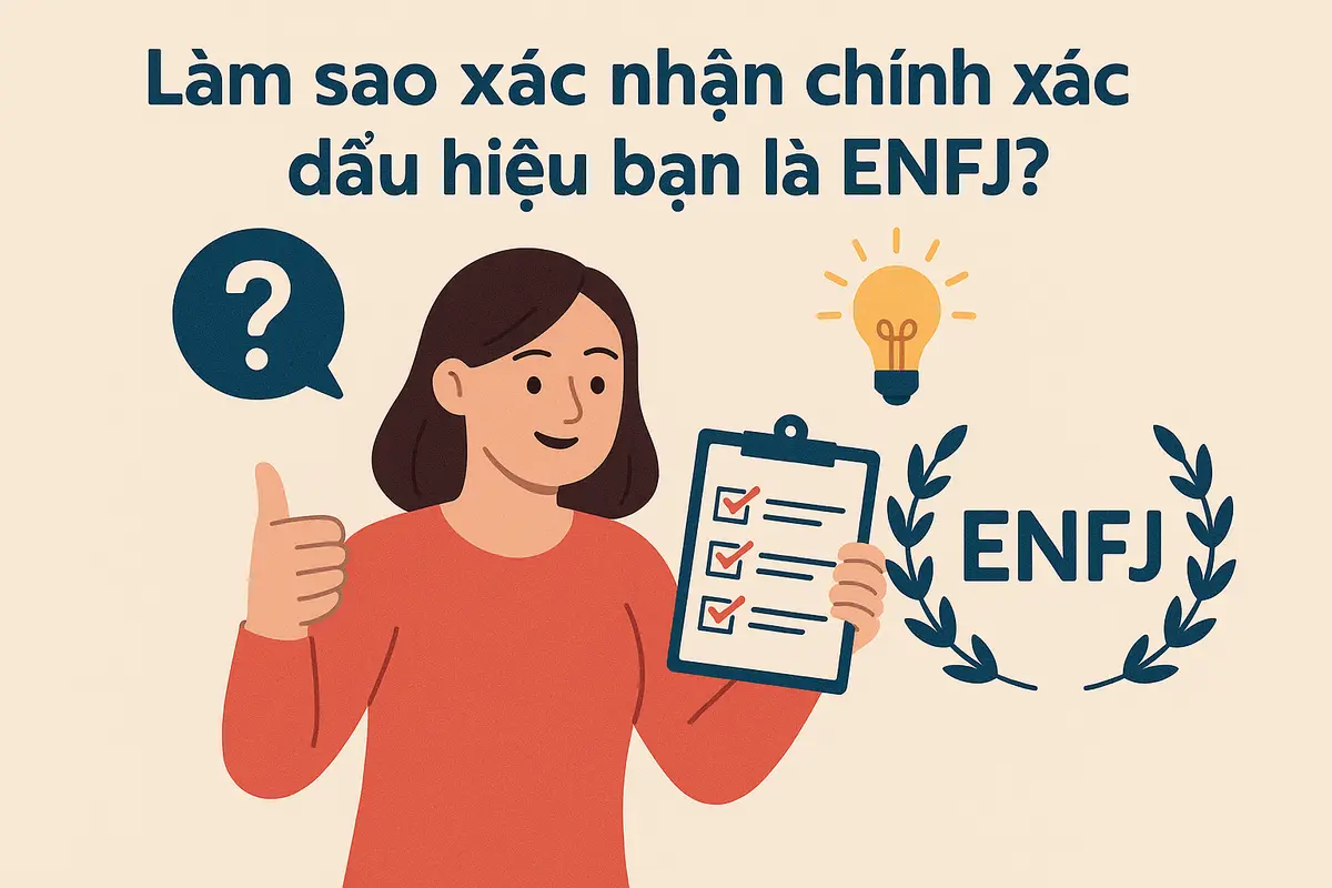 Làm sao xác nhận chính xác dấu hiệu bạn là ENFJ?