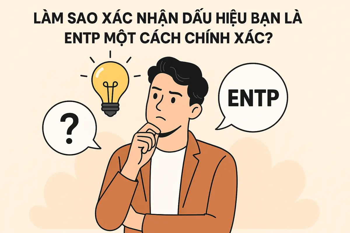 Làm sao xác nhận dấu hiệu bạn là ENTP một cách chính xác?