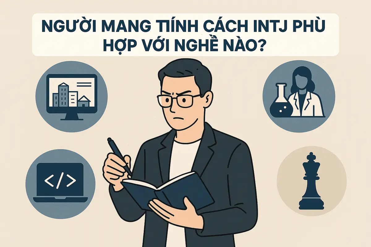 Người mang tính cách INTJ phù hợp với nghề nào?