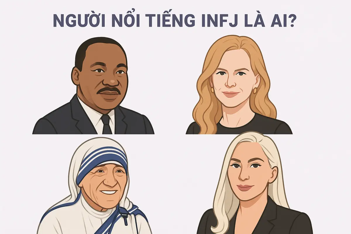 Người nổi tiếng infj là ai?