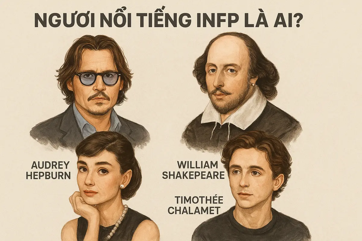 Người nổi tiếng INFP là ai?