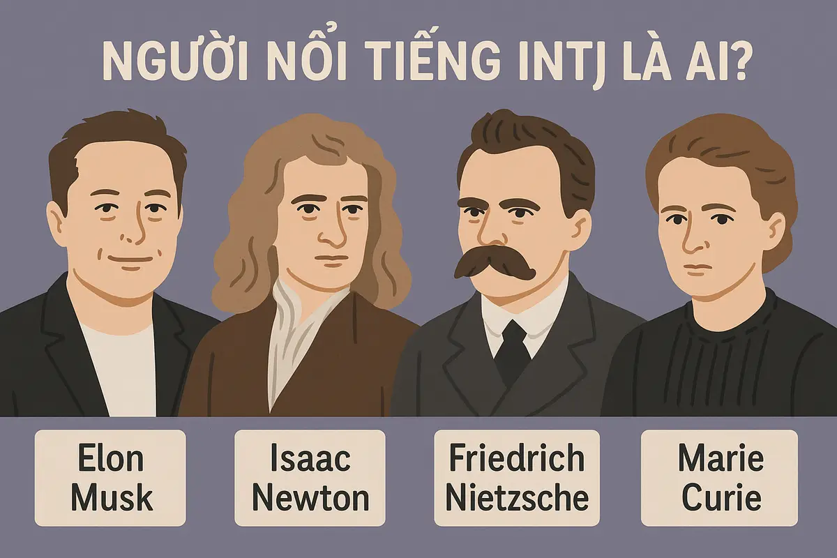 Người nổi tiếng intj là ai?