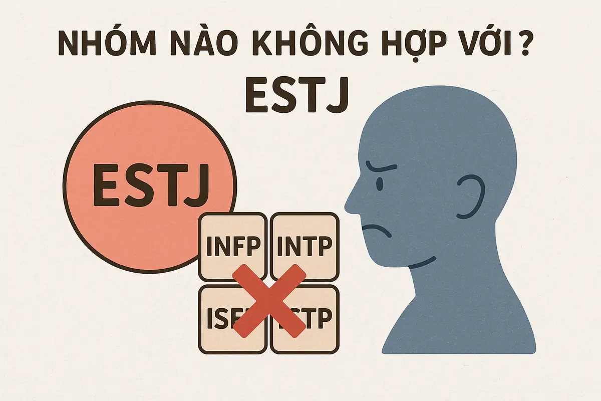 Nhóm nào không hợp với ESTJ?