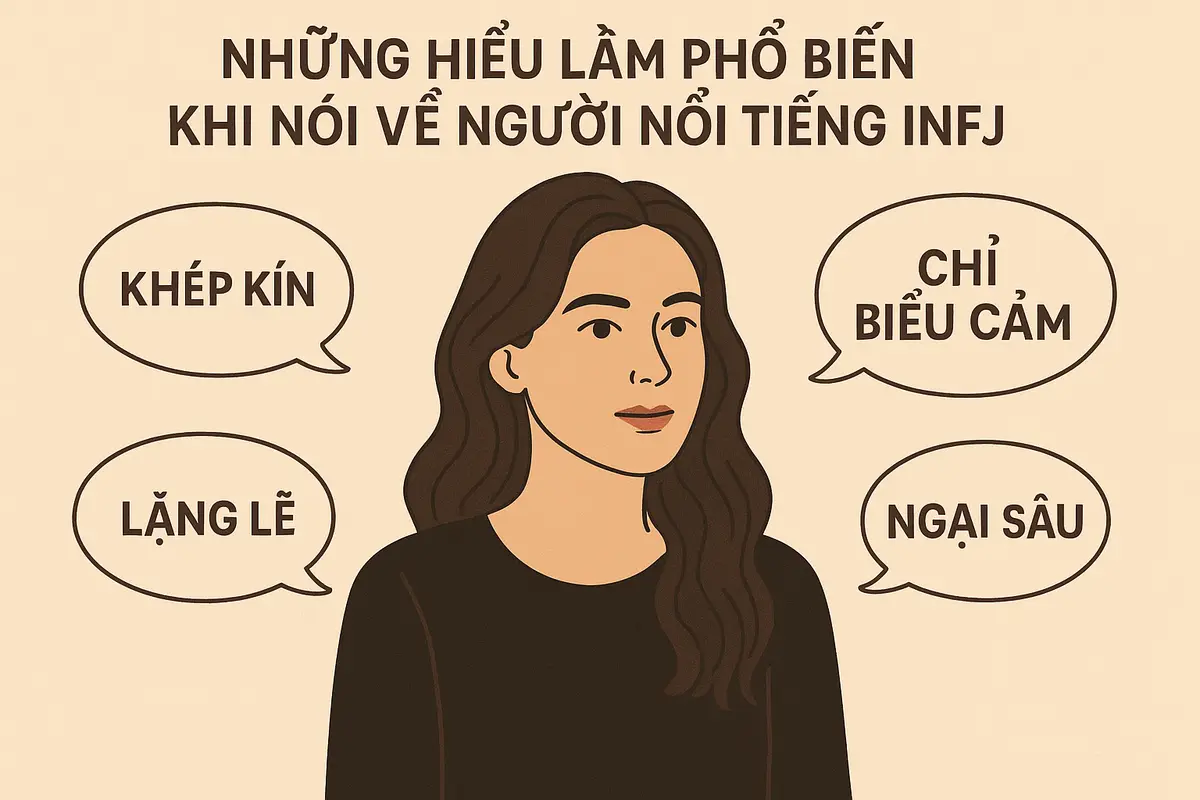 Những hiểu lầm phổ biến khi nói về người nổi tiếng INFJ