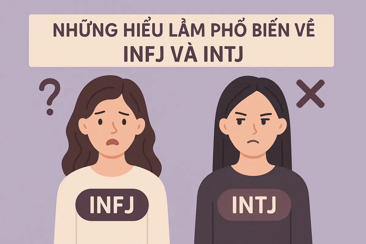 Những hiểu lầm phổ biến về INFJ và INTJ