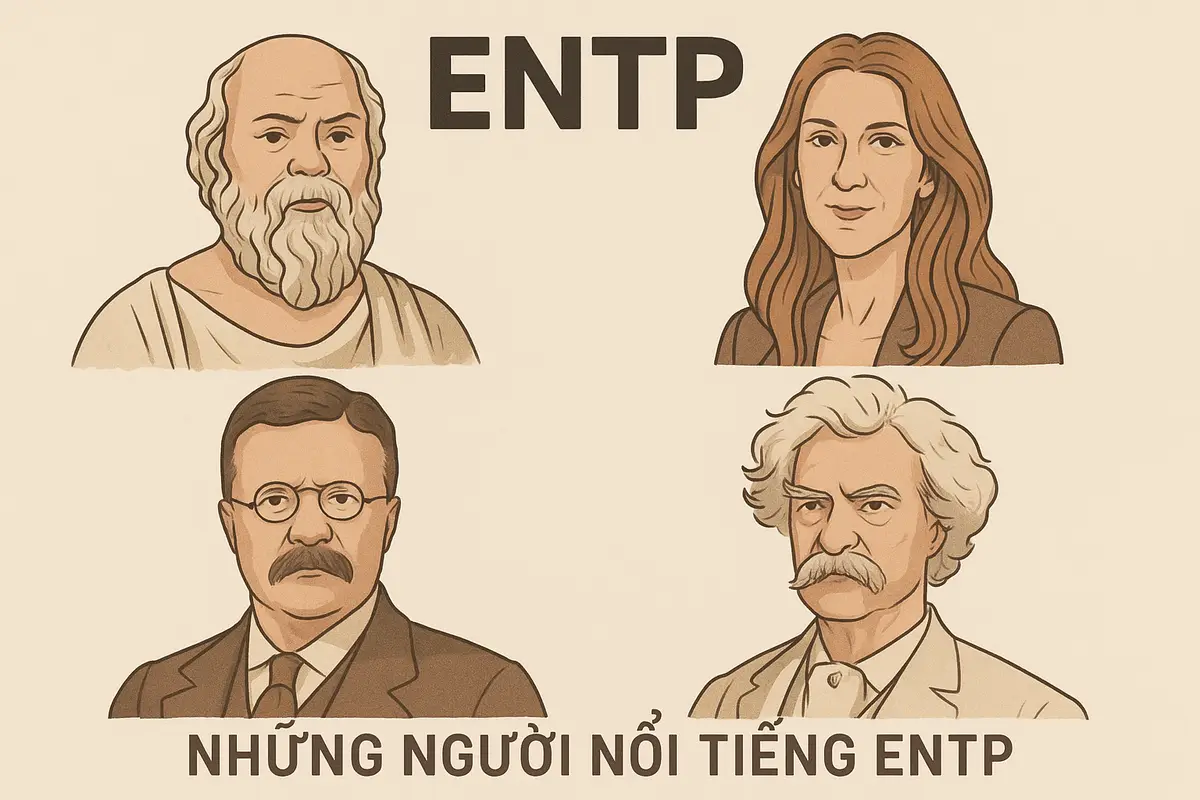 Những người nổi tiếng ENTP tiêu biểu là ai?