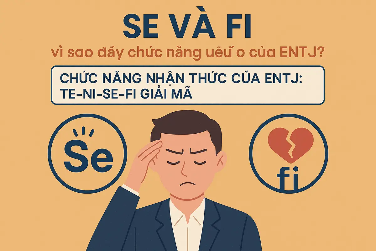 Se và Fi - vì sao đây là chức năng yếu của ENTJ?