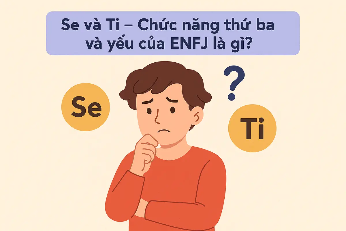 Se và Ti - Chức năng thứ ba và yếu của ENFJ là gì?